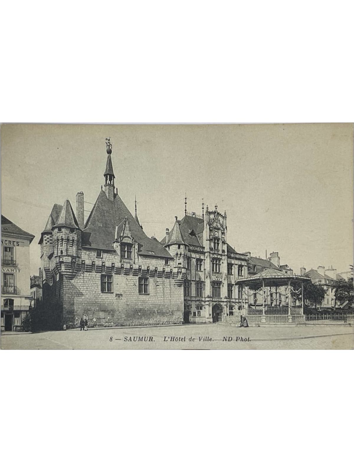 Recto de la carte postale
