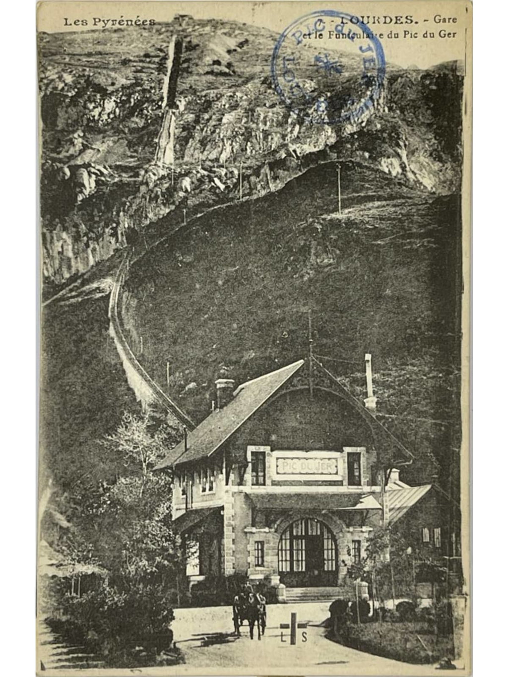 Recto de la carte postale