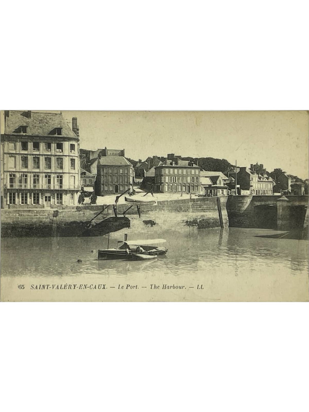 Recto de la carte postale