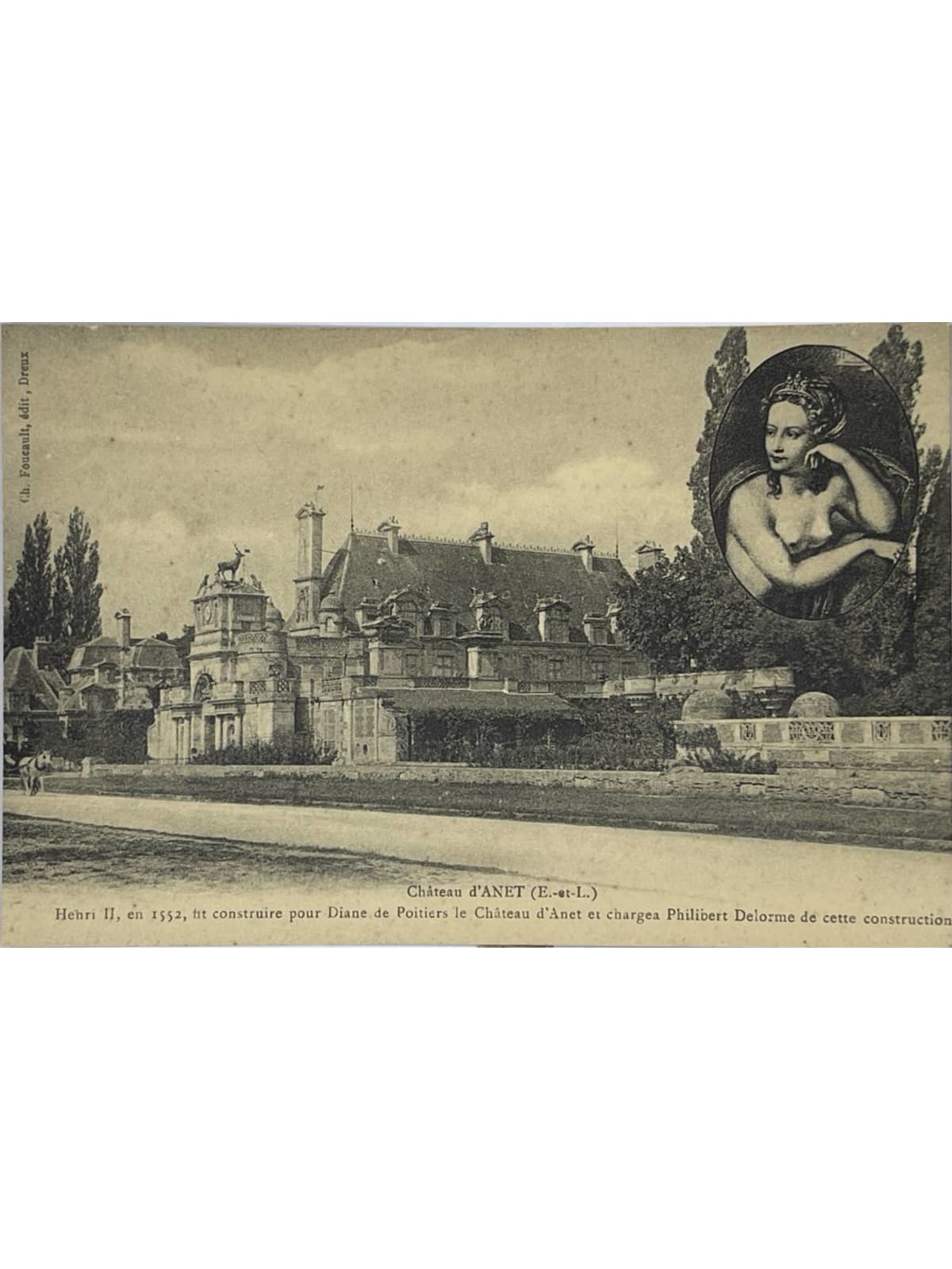 Recto de la carte postale