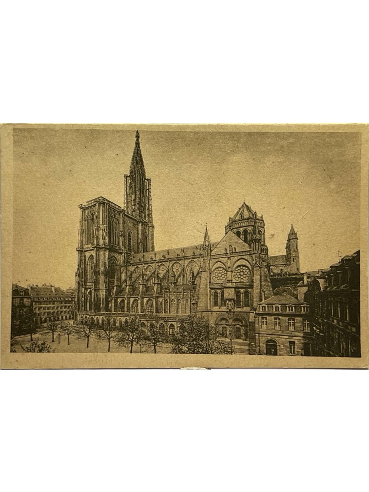 Recto de la carte postale