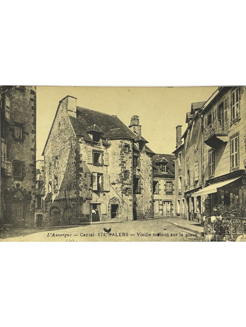 Recto de la carte postale