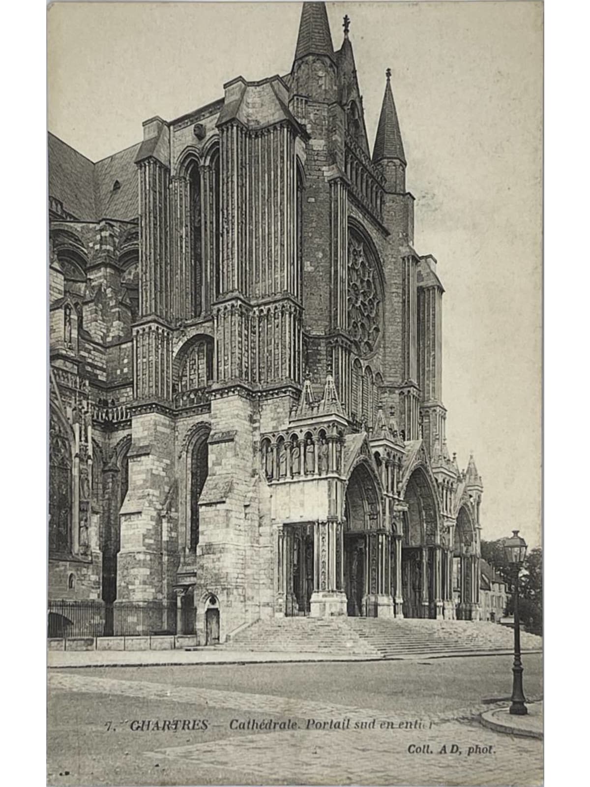 Recto de la carte postale