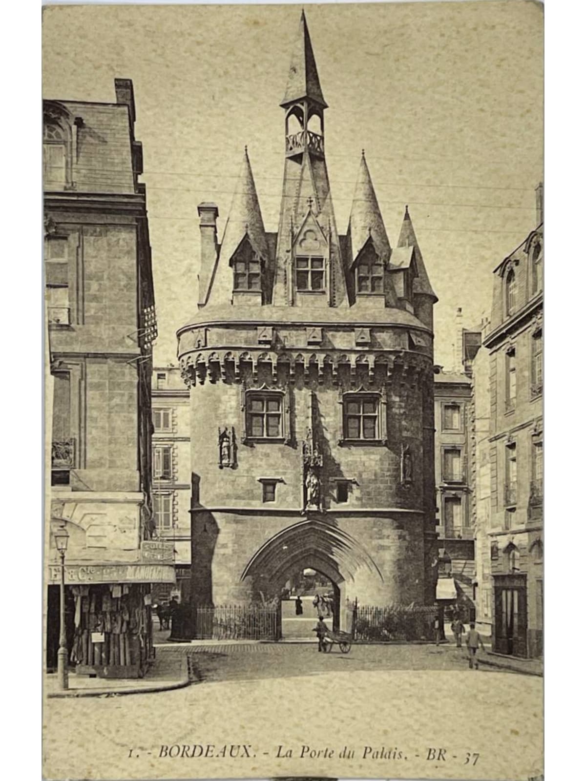 Recto de la carte postale