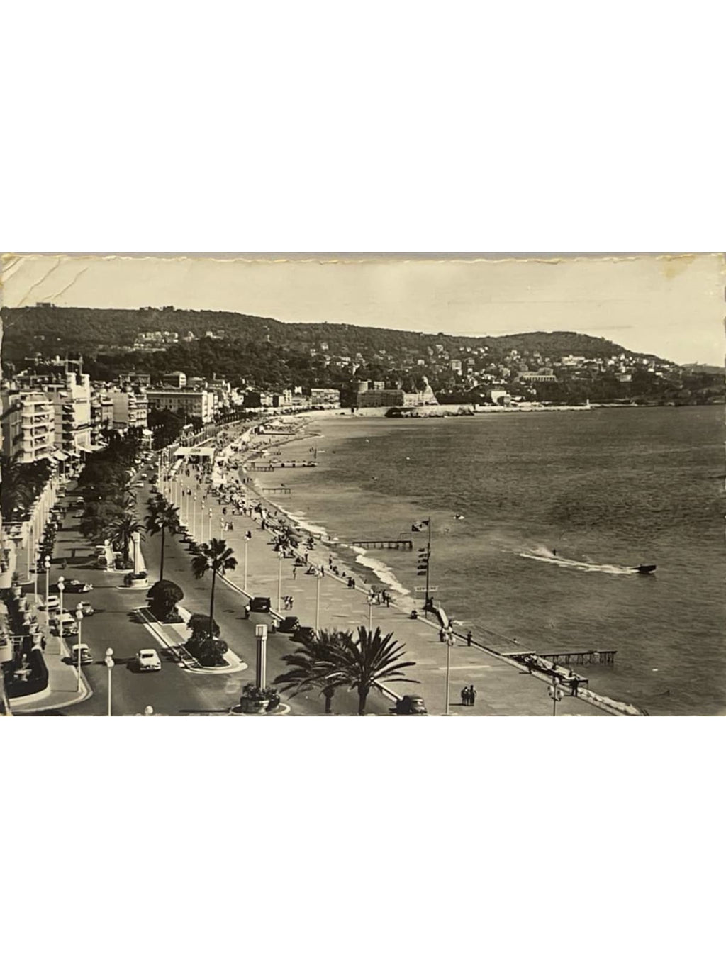 Recto de la carte postale