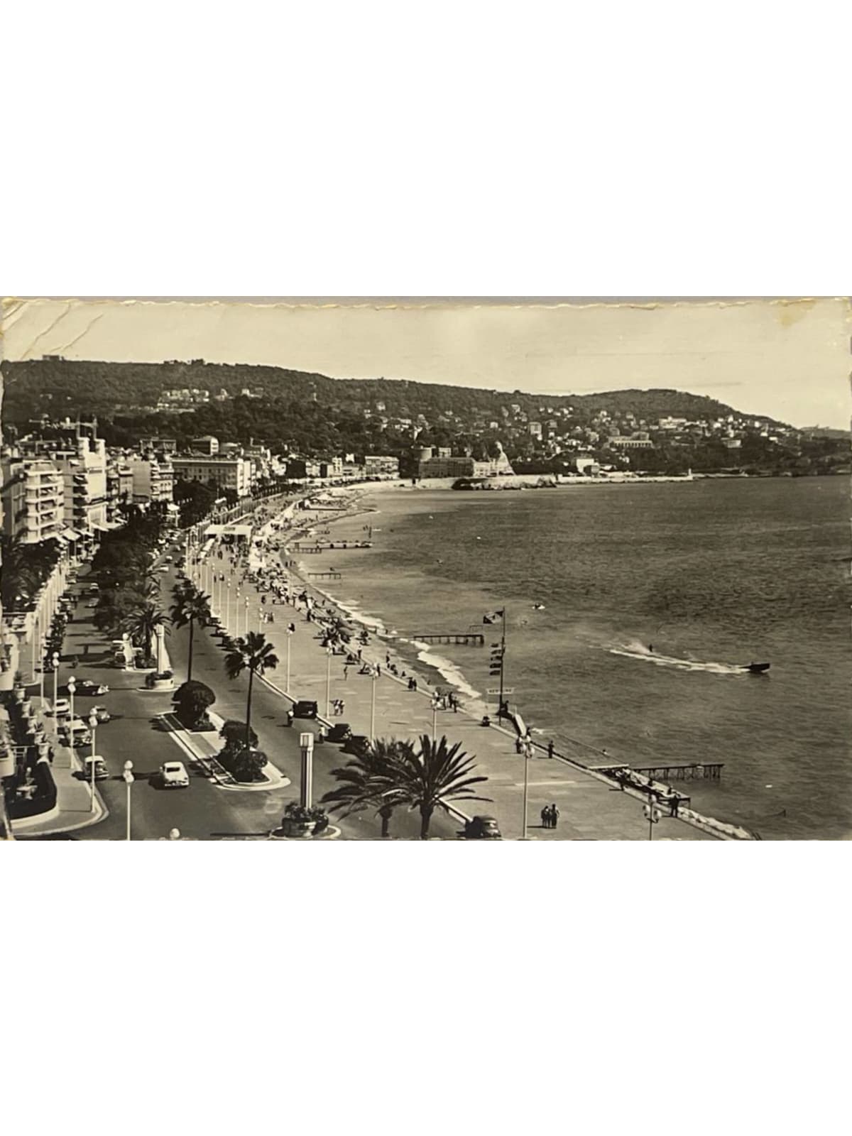 Recto de la carte postale