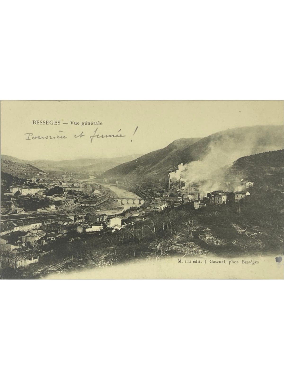 Recto de la carte postale