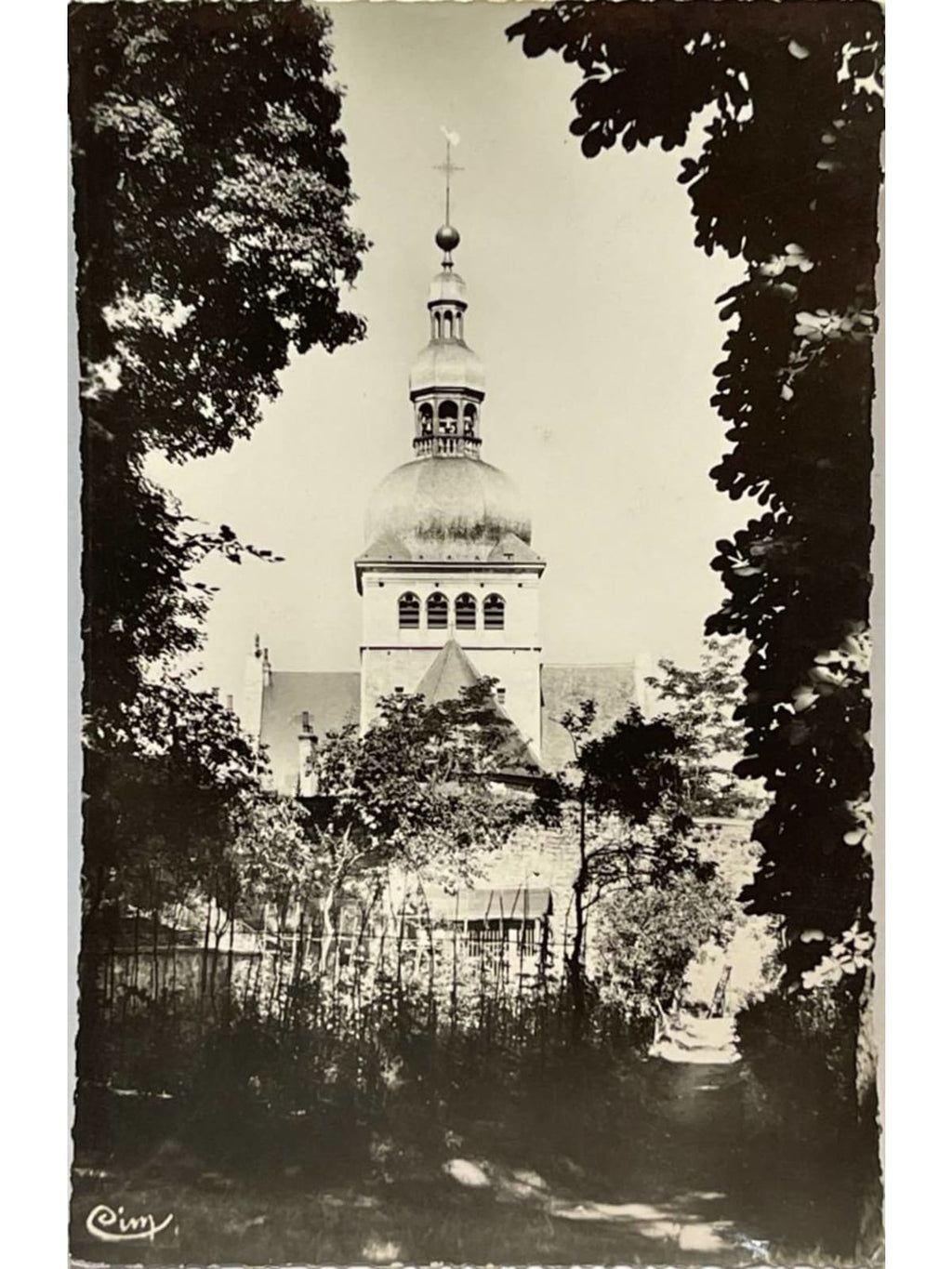 Recto de la carte postale