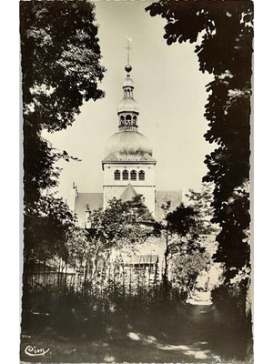 Gray (Haute-Saône) – Église Notre-Dame – CPSM Combier n° 102