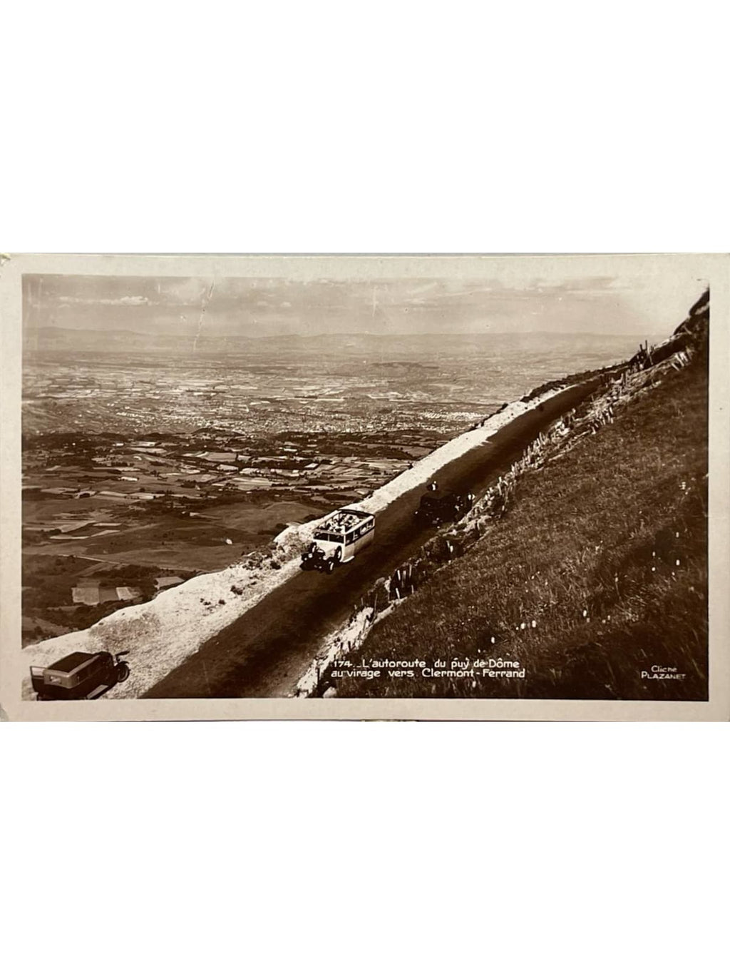 Recto de la carte postale