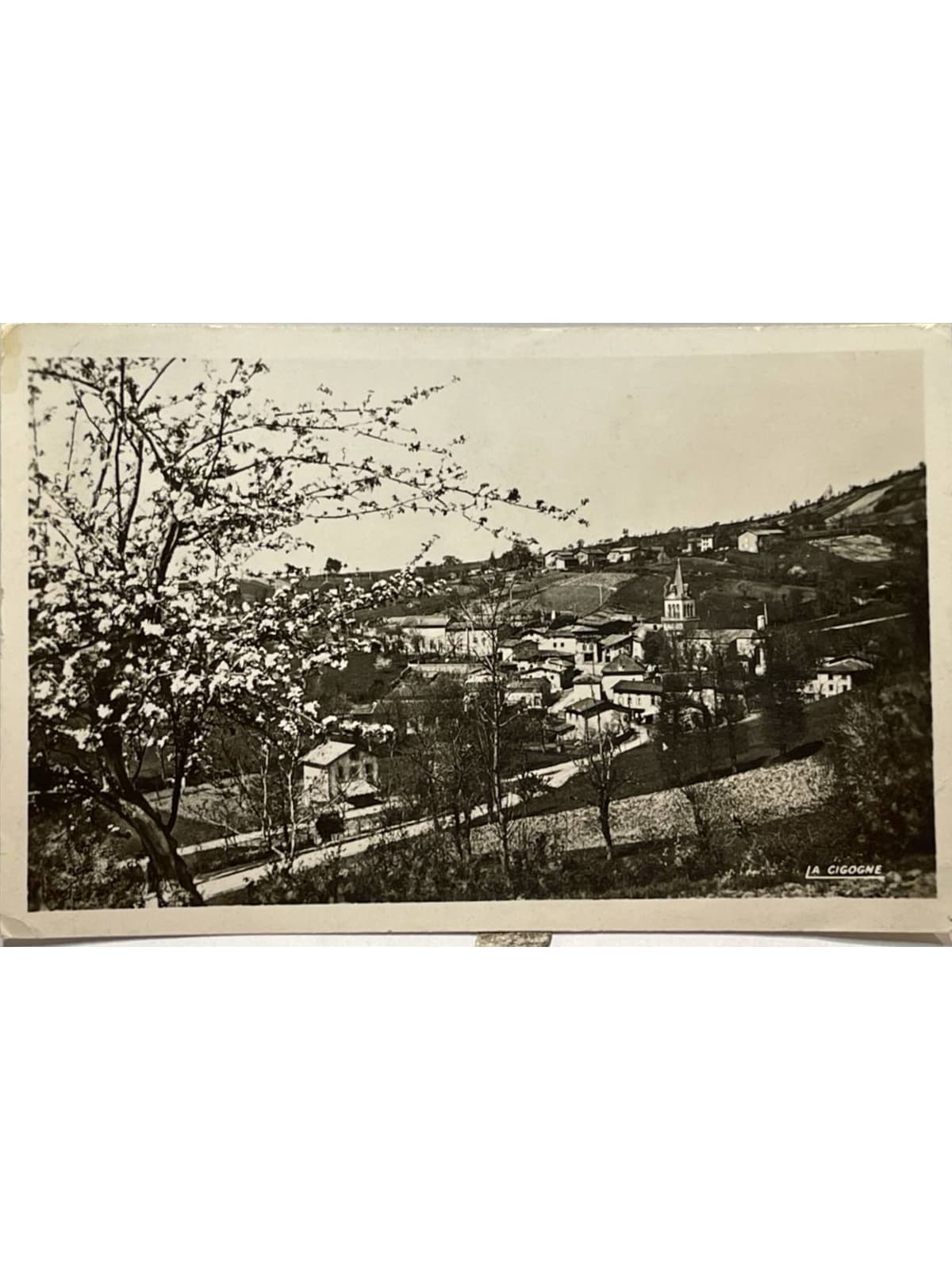 Recto de la carte postale