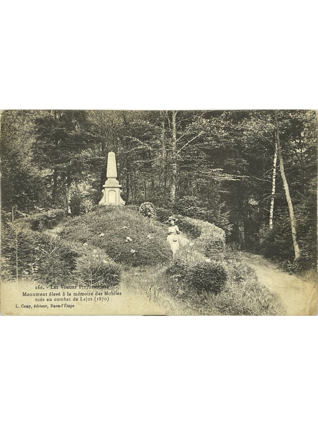 Recto de la carte postale