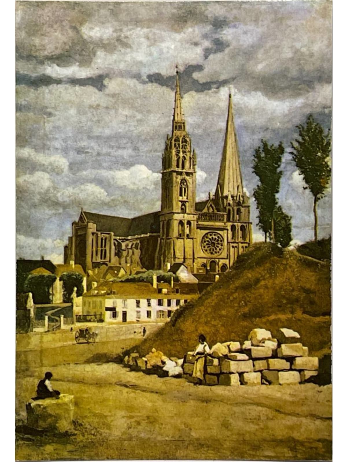 Recto de la carte postale