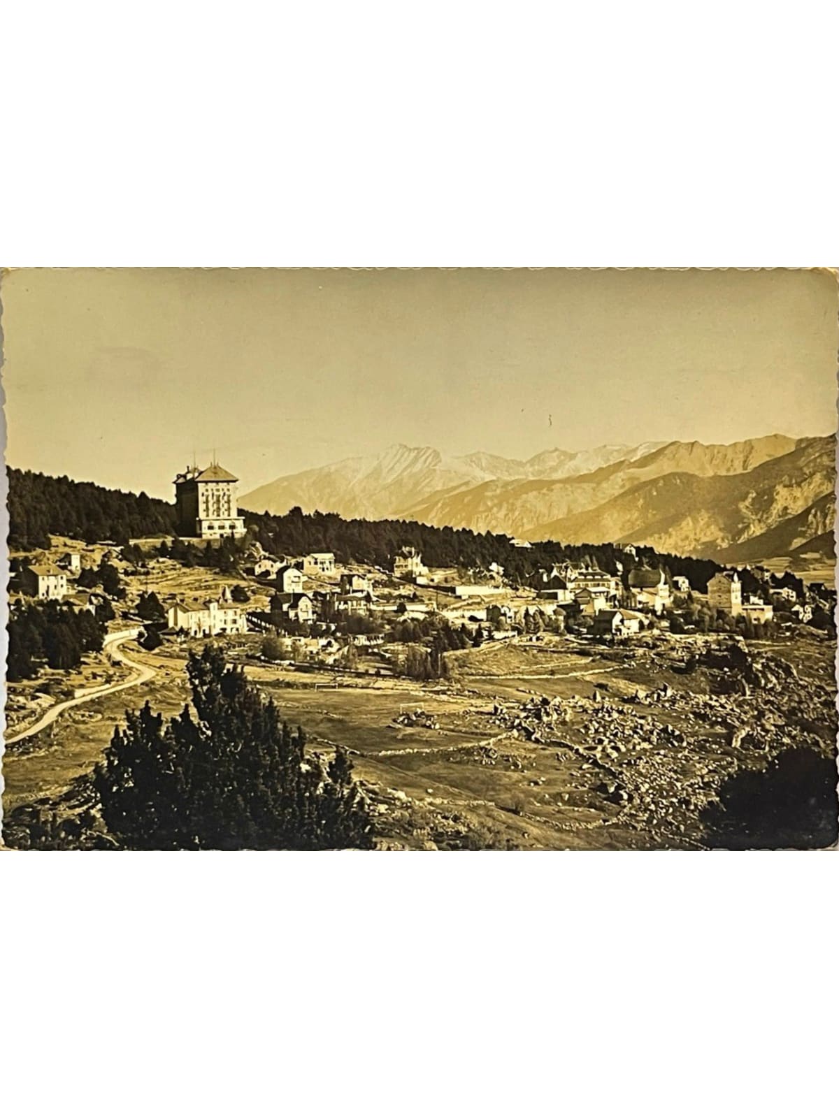 Recto de la carte postale