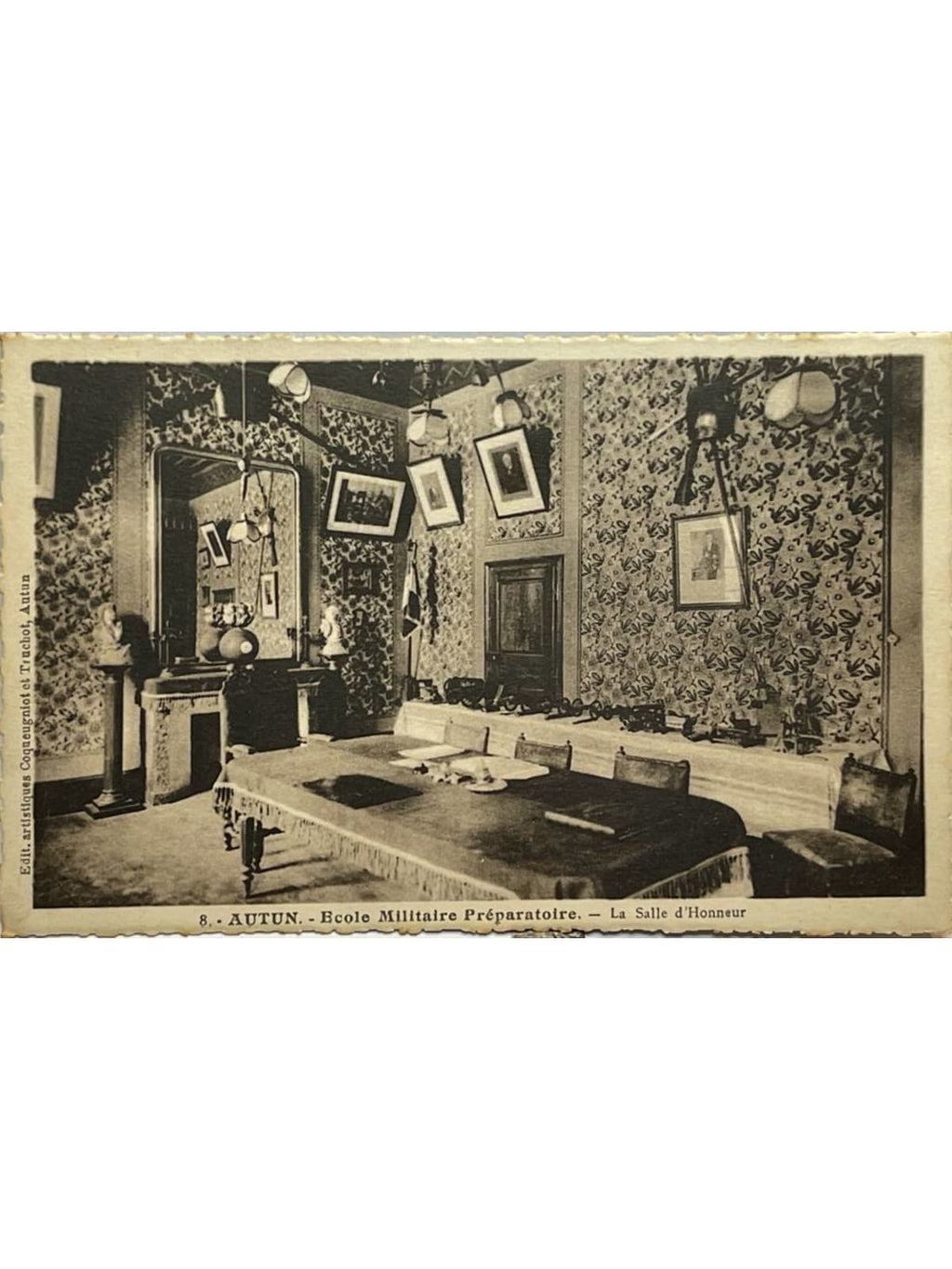 Recto de la carte postale