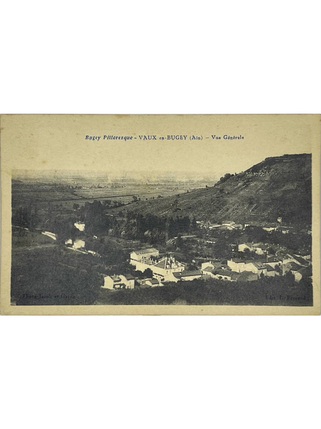 Recto de la carte postale