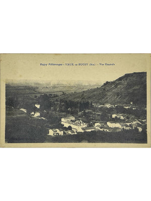 Vaux-en-Bugey (Ain) – Vue générale – Bugey Pittoresque – CPA 1938