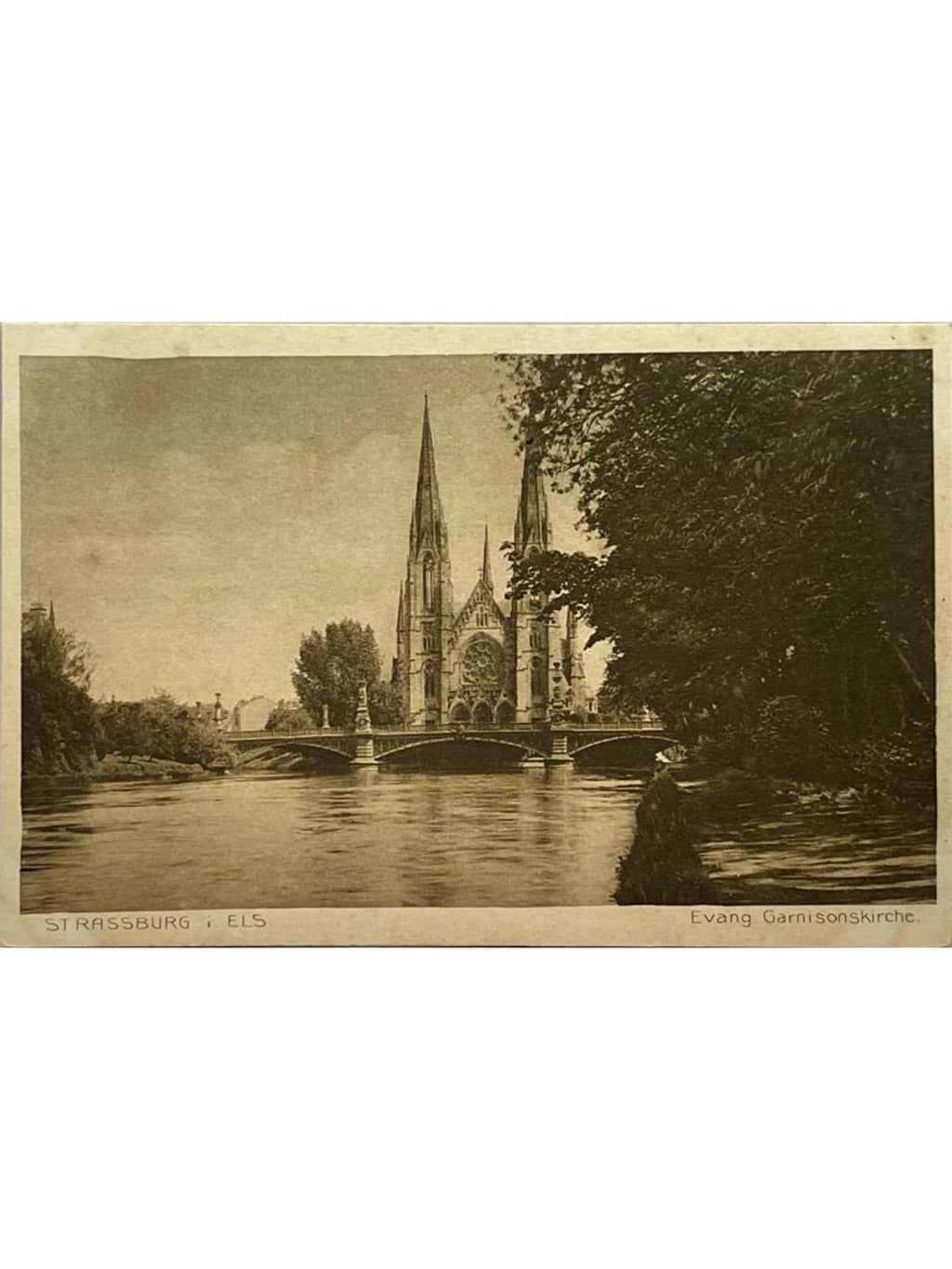 Recto de la carte postale