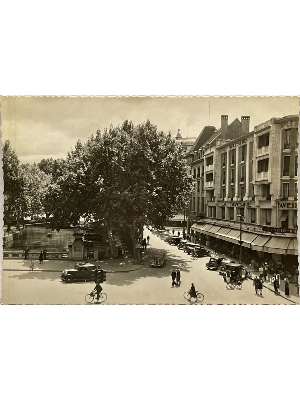 Recto de la carte postale