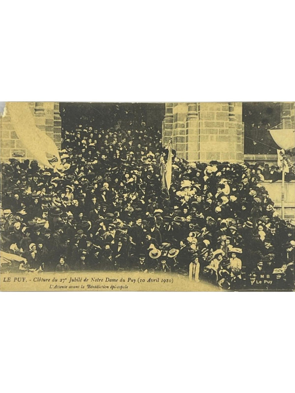 Recto de la carte postale