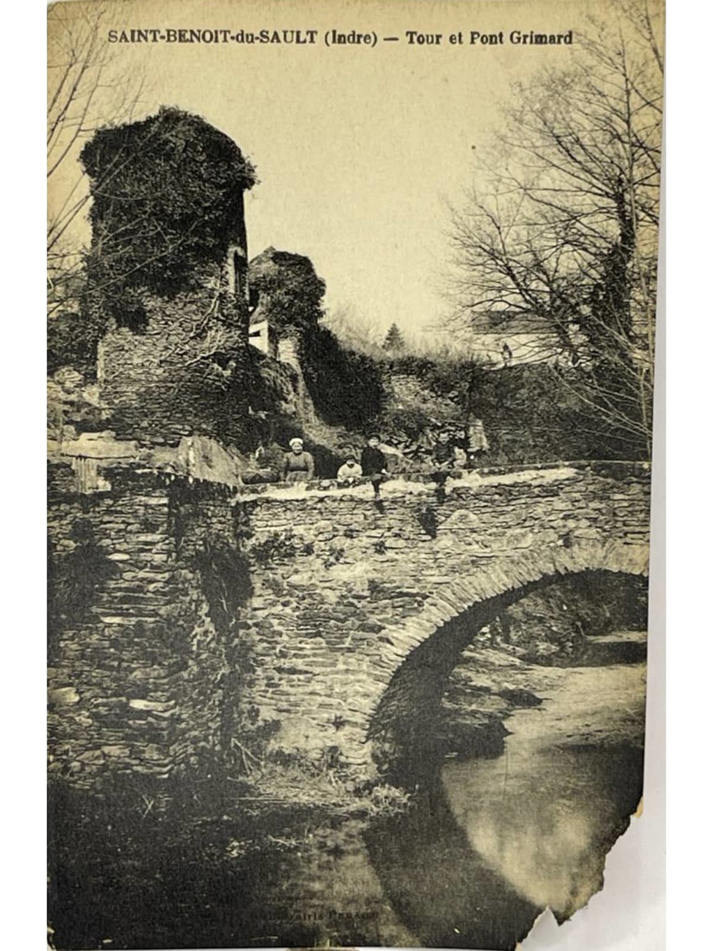 Recto de la carte postale