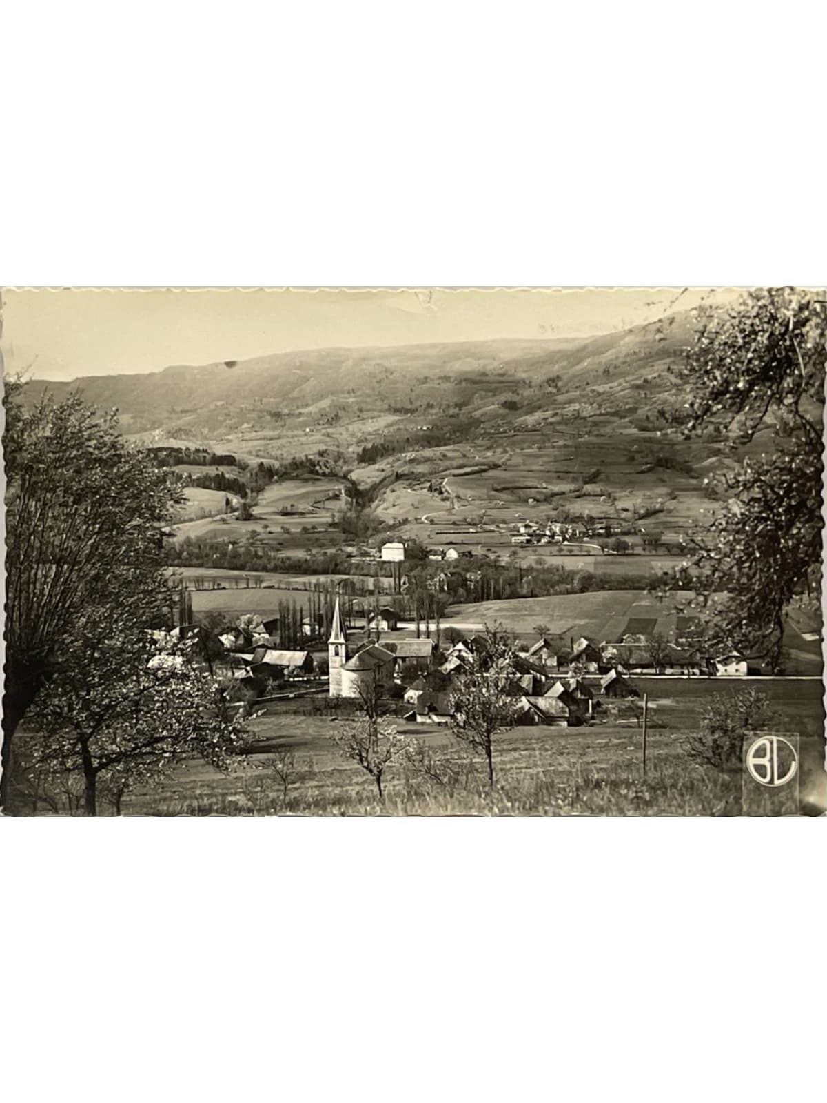 Recto de la carte postale