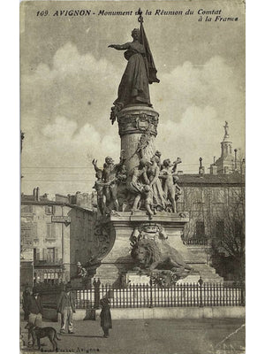 Avignon – Monument de la Réunion du Comtat à la France – CPA n°109