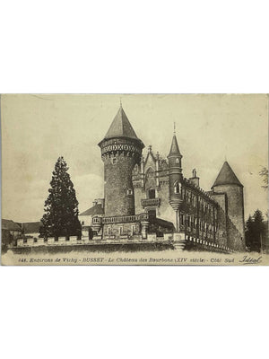 Busset – Château des Bourbons, côté sud – CPA n° 648
