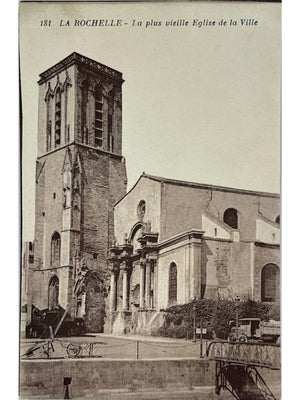 La Rochelle – Église Saint-Sauveur, la plus vieille église – CPA n°181
