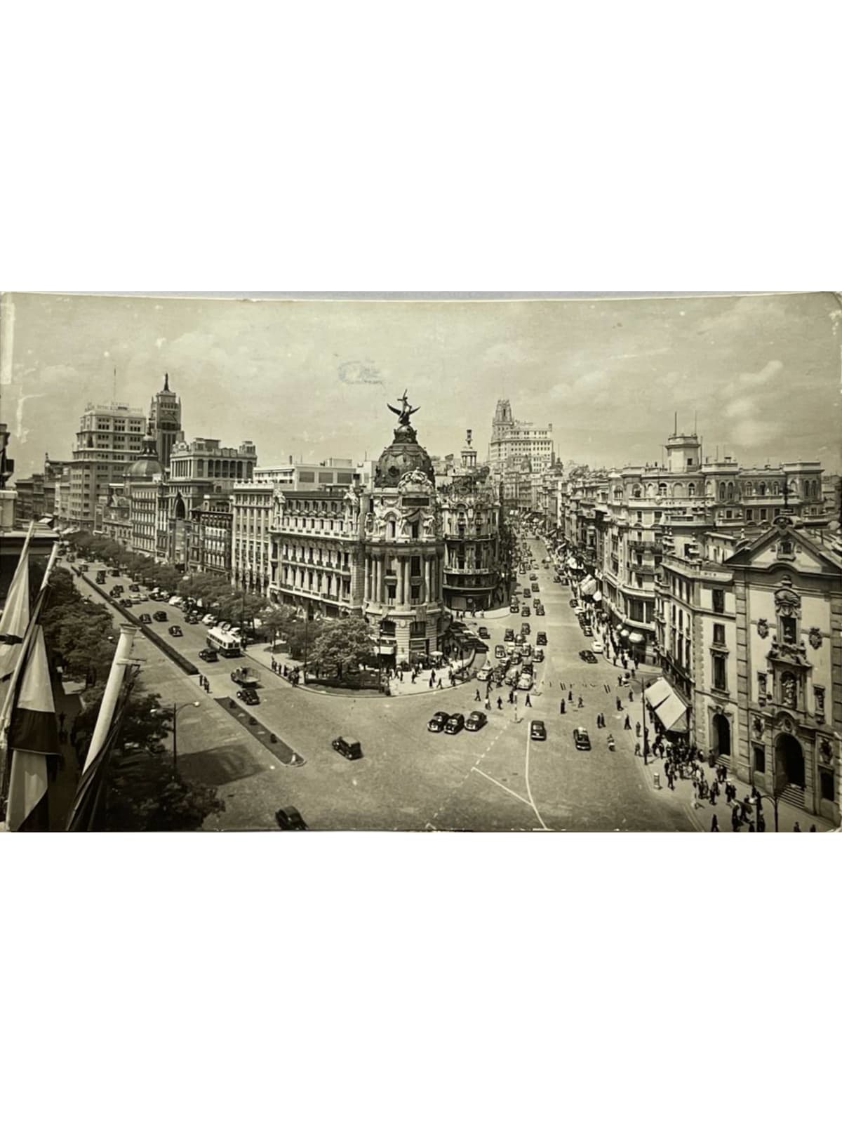 Recto de la carte postale