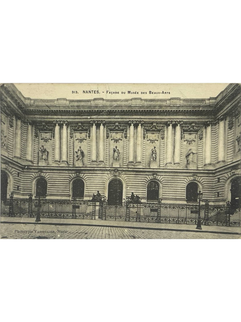 Recto de la carte postale