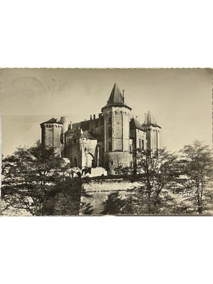 Saumur – Château, façade sud – CPSM Estel n° 2304