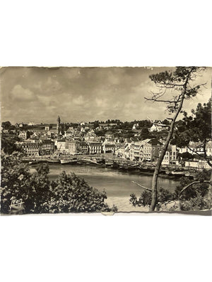 Carte postale – Audierne – Le port vu des bois du château de Locquéran – Le Gac n°273