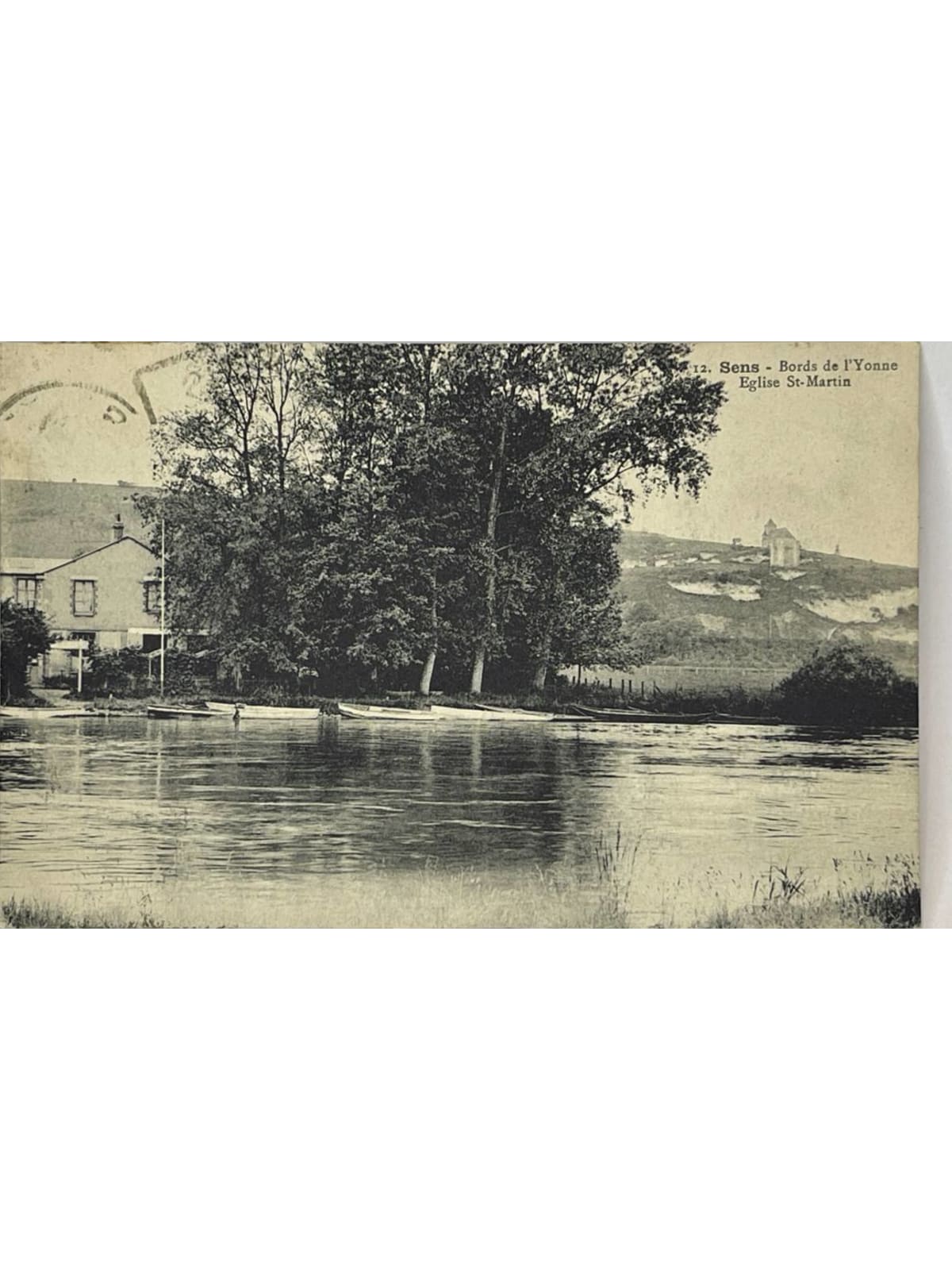 Recto de la carte postale