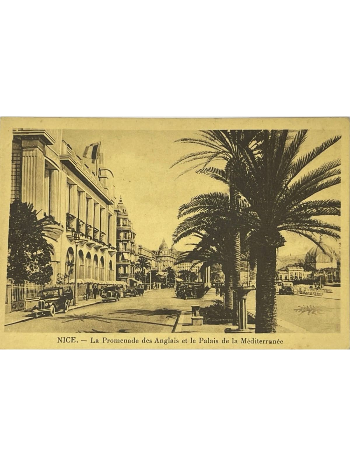 Recto de la carte postale