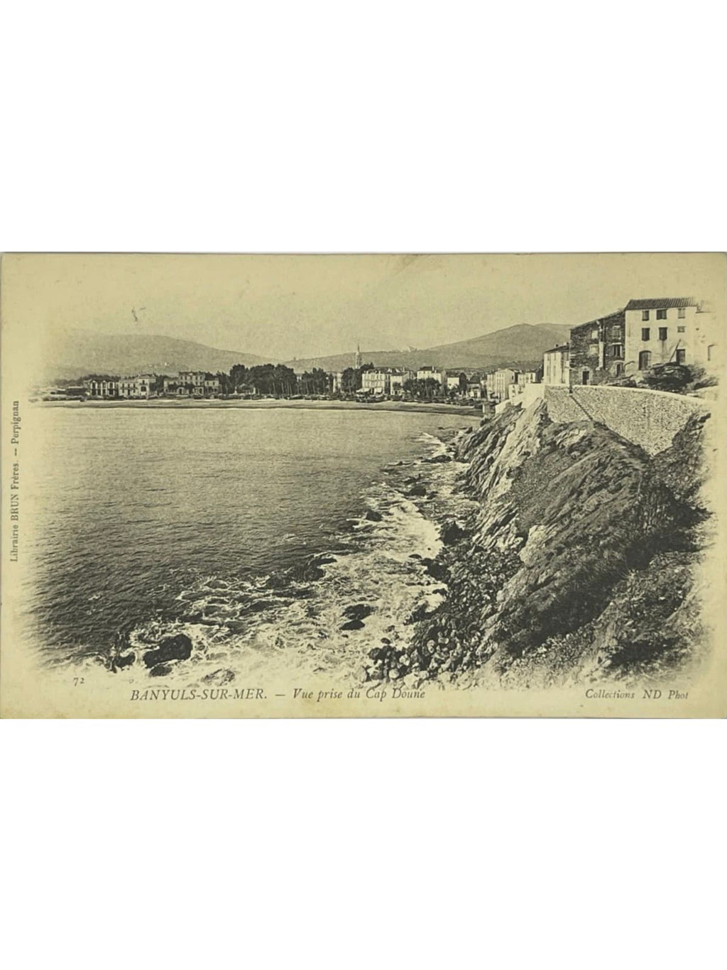 Recto de la carte postale