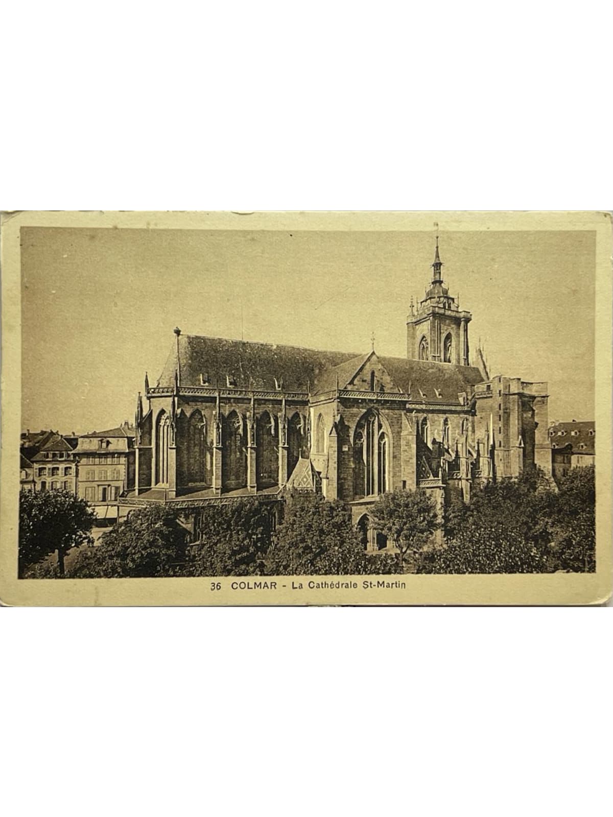 Recto de la carte postale