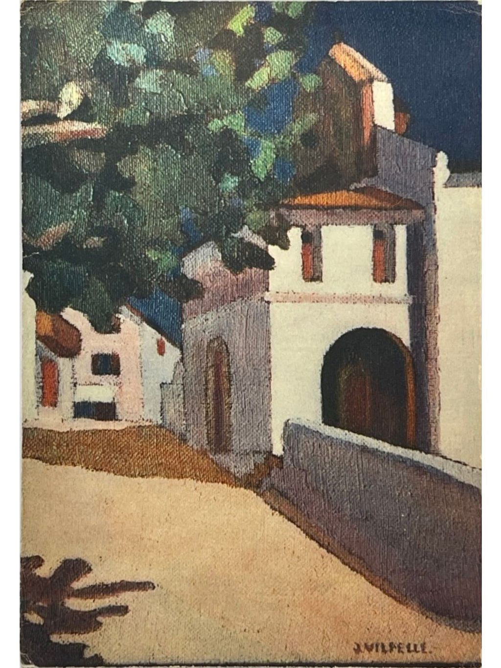 Recto de la carte postale