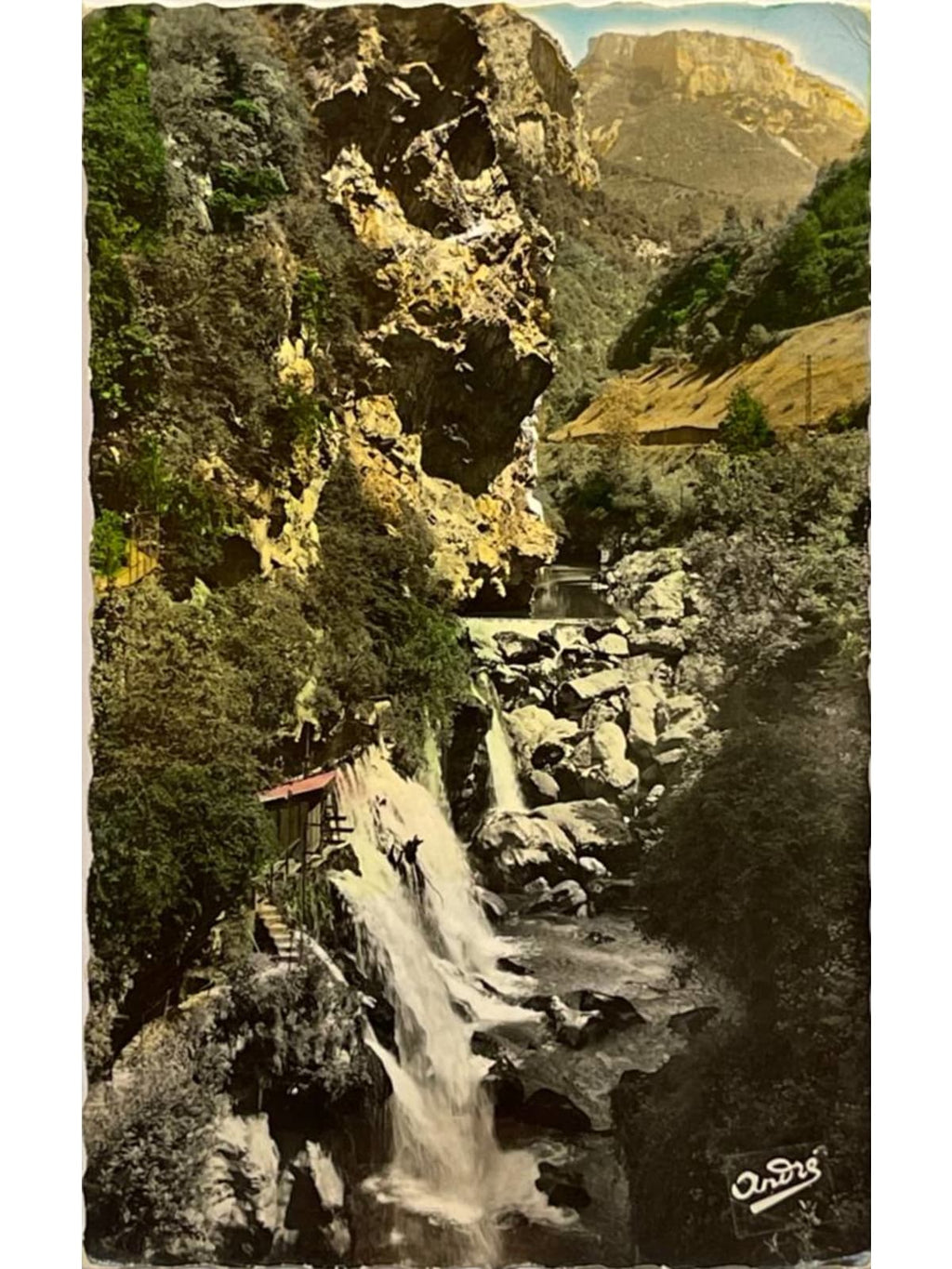 Recto de la carte postale