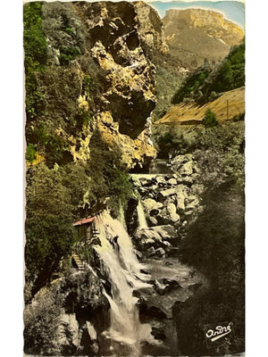 Pont-en-Royans – Cascades de la Bourne dans le Vercors – CPSM n° 3993