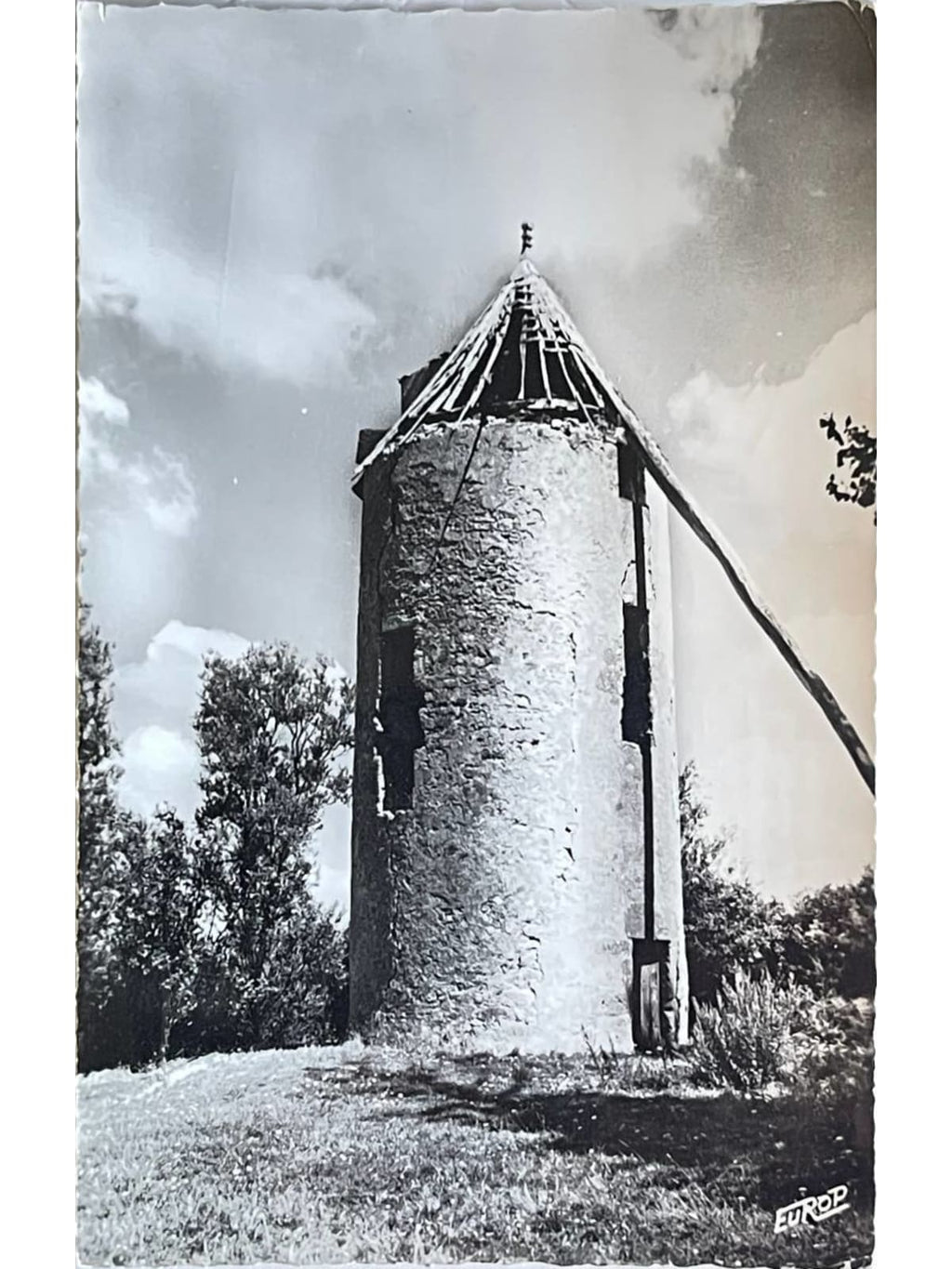 Recto de la carte postale