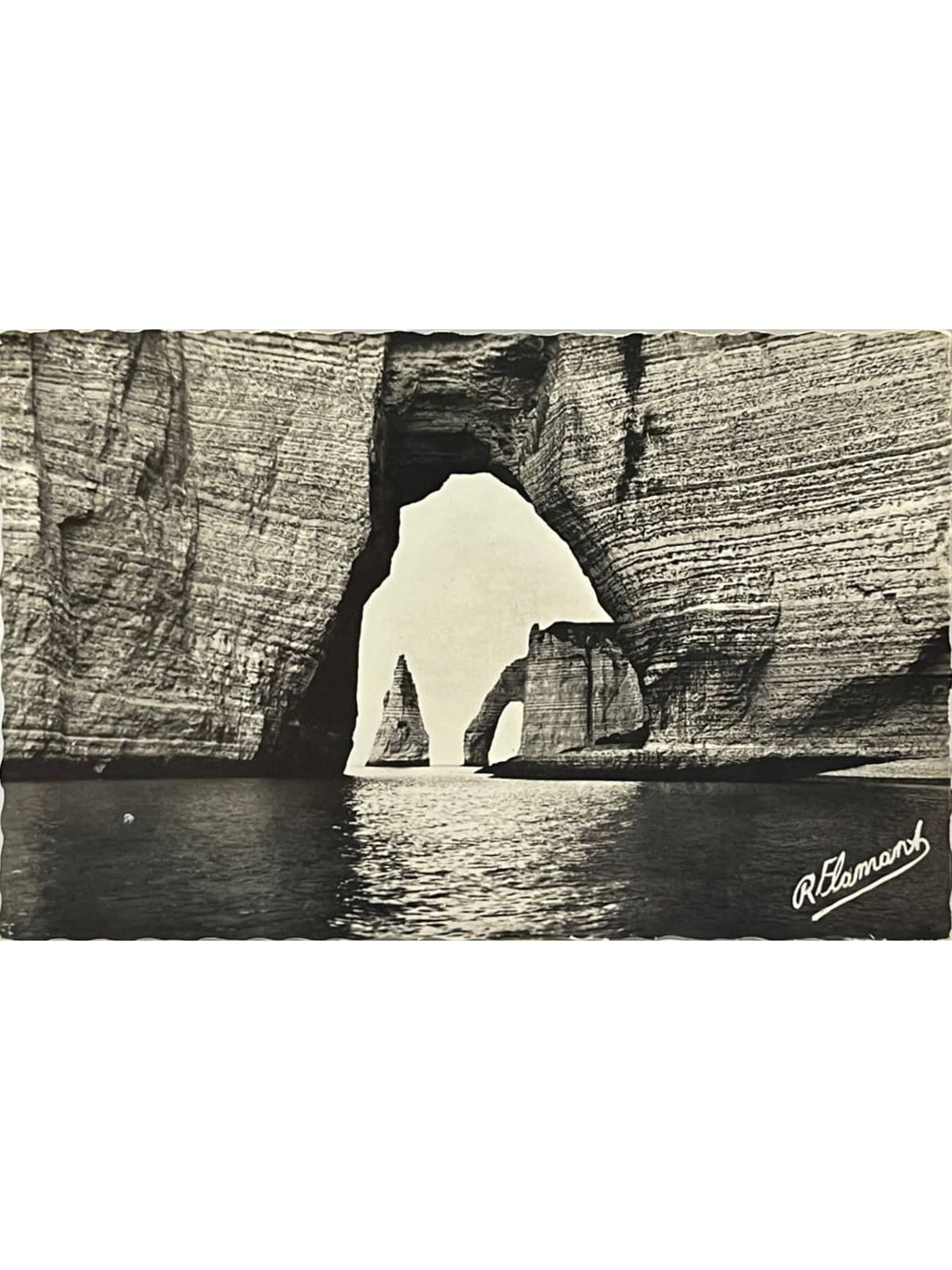 Recto de la carte postale