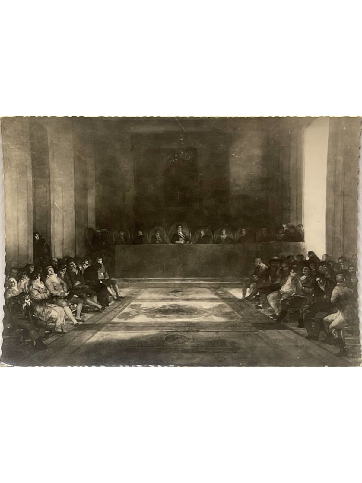 Recto de la carte postale