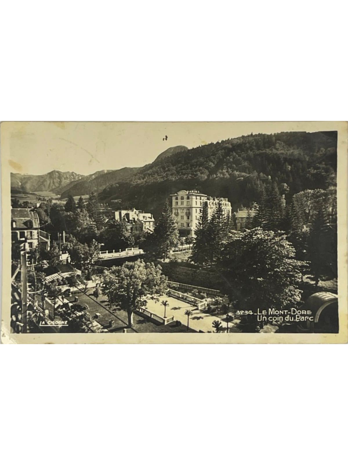 Recto de la carte postale