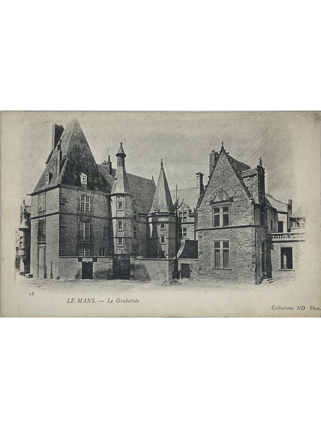 Recto de la carte postale
