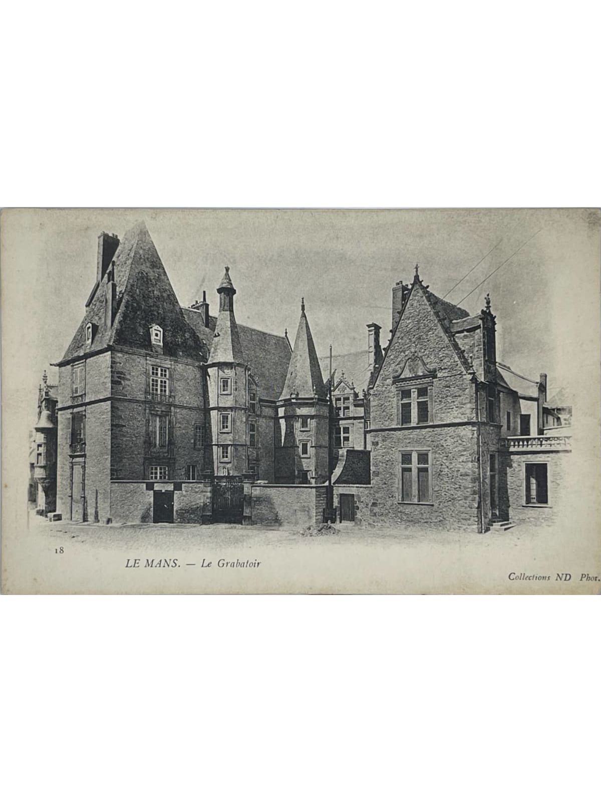Recto de la carte postale