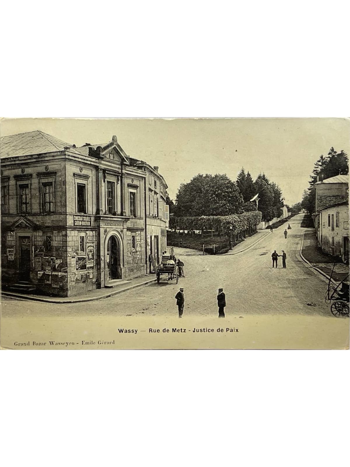 Recto de la carte postale