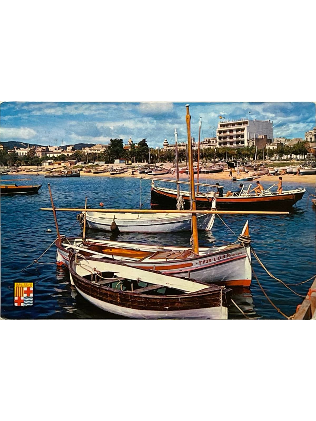 Recto de la carte postale