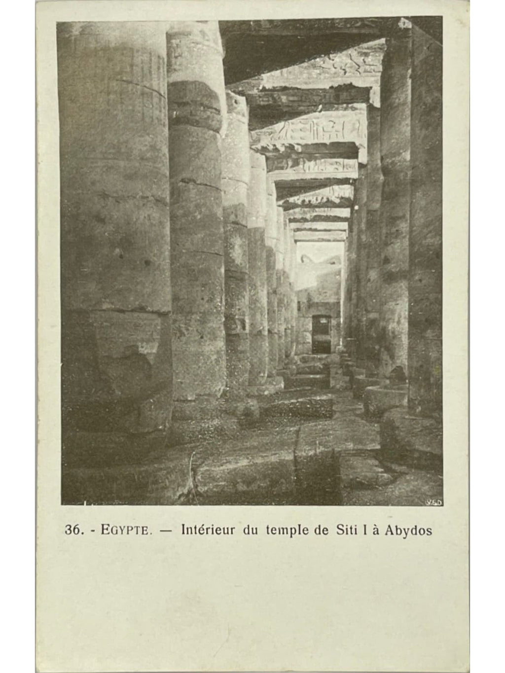 Recto de la carte postale