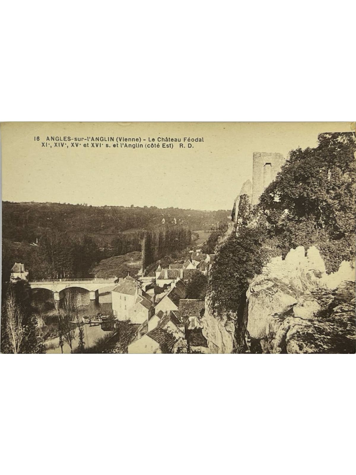 Recto de la carte postale